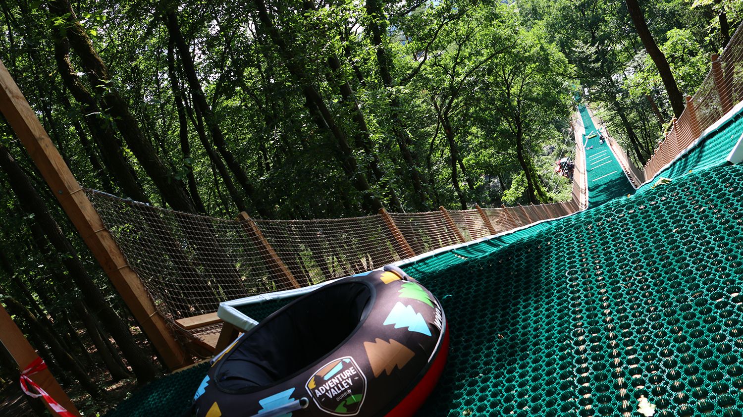 Tubing slide Adventure Valley Durbuy