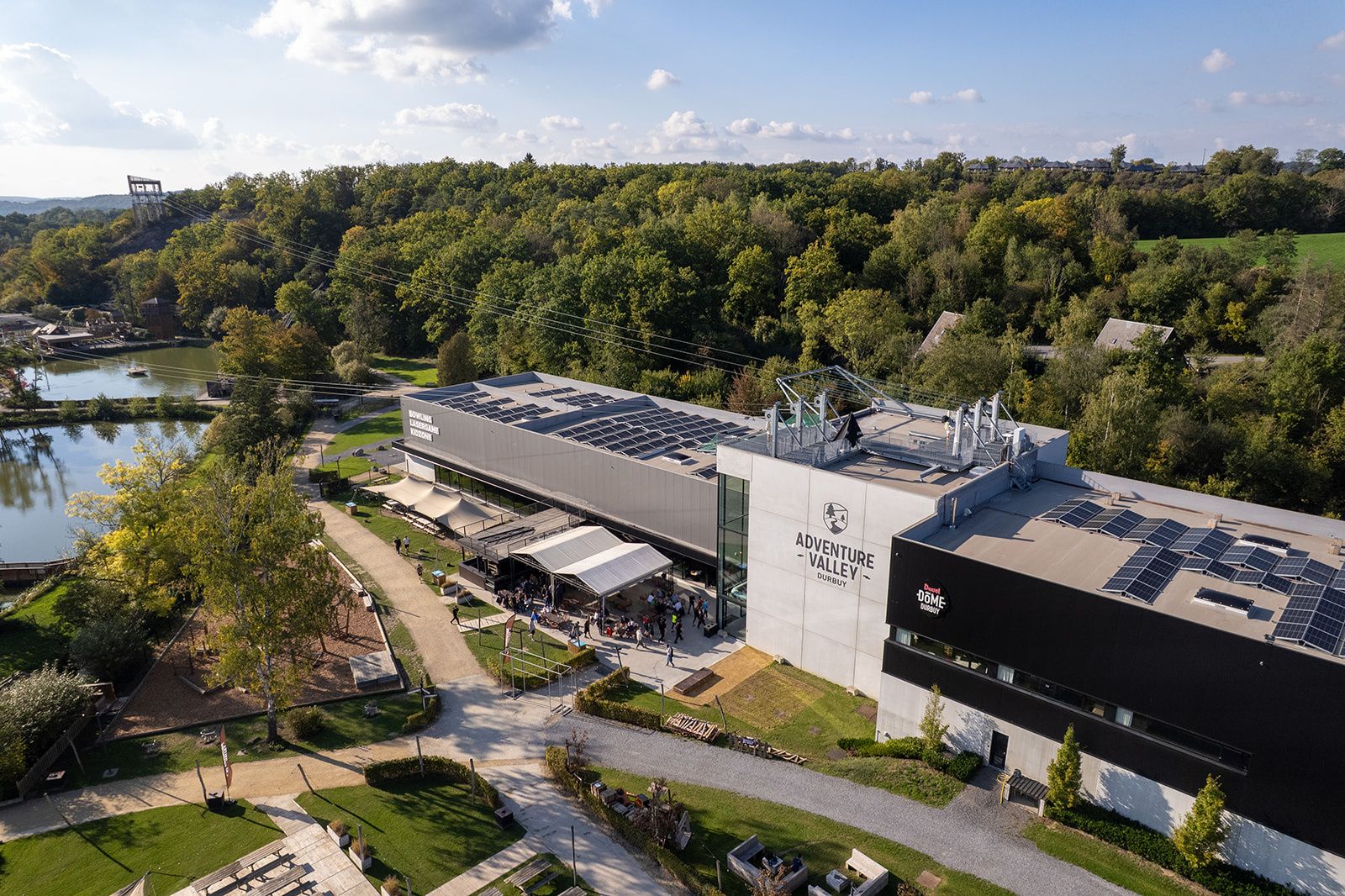 parc adventure valley drone