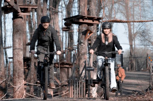 vtt dans les bois de Durbuy