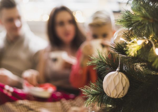 famille à noel