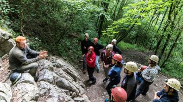 spéléologie avec guide