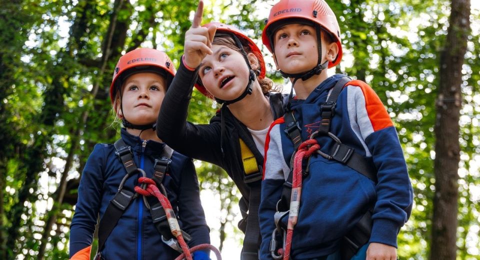 enfants accrobranche