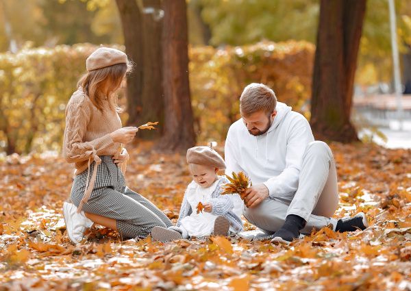 herfst-familie